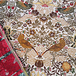 Мебельная ткань Гобелен William Morris кофейный цвет N 1114 варинант исполнения - 3 | Loft Concept в Перми