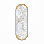 Бра перламутровый Lunaris 30 см варинант исполнения - 1 | Loft Concept в Перми