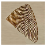 Декор настенный в Эко стиле рафия Malibu wall panel варинант исполнения - 5 | Loft Concept в Перми