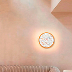 Бра в форме диска с перламутровыми прямоугольниками из морской ракушки Touch of Marine Charm варинант исполнения - 3 | Loft Concept в Перми