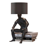 Настольная лампа с абажуром GERTY LAMP варинант исполнения - 1 | Loft Concept в Перми