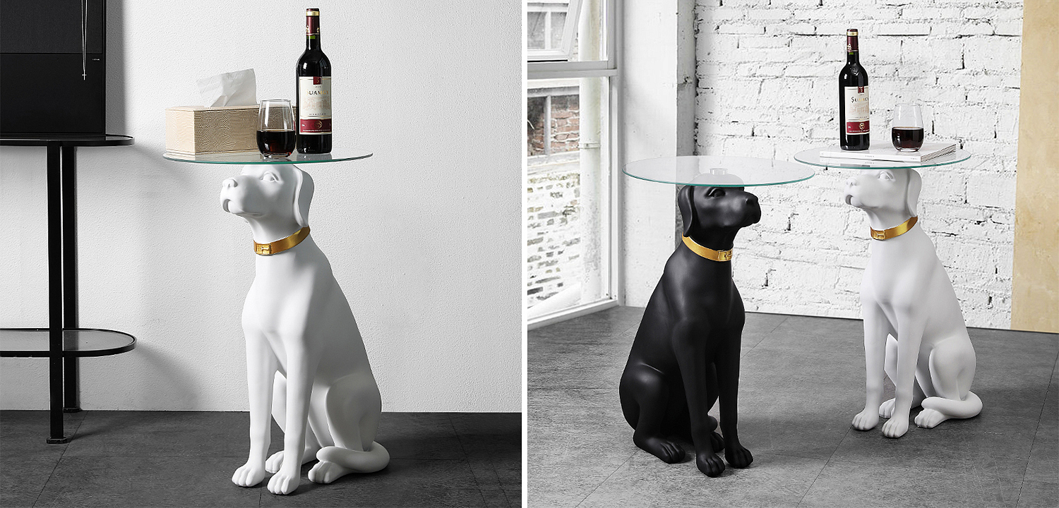 Приставной стол White Dog Table Приставной стол White Dog Table - Loft-Concept в Перми
