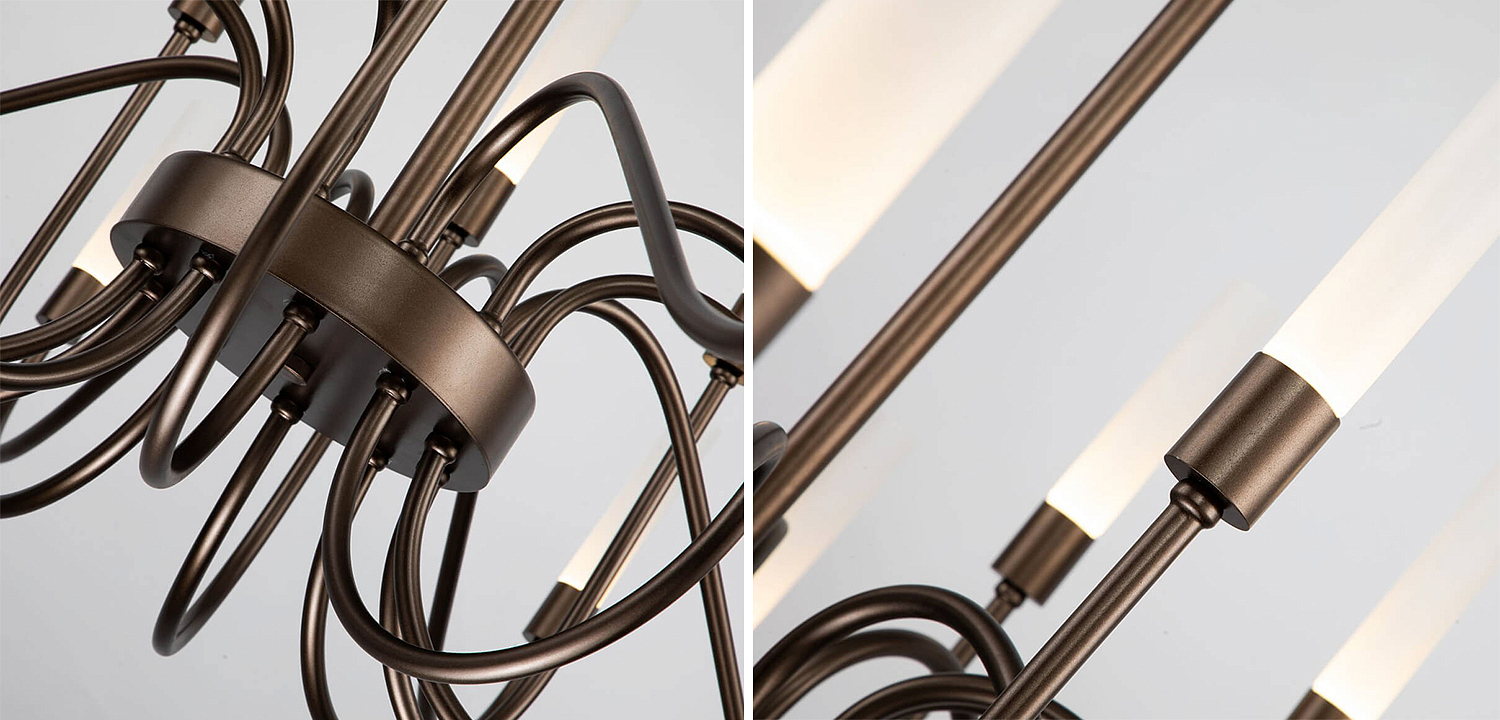 Люстра Faiber Brown Chandelier Люстра Faiber Brown Chandelier - Loft-Concept в Перми