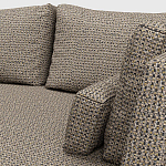 Мебельная ткань Шенилл коричневый цвет 142 см T4-54 варинант исполнения - 8 | Loft Concept в Перми