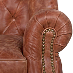Кожаное кресло James Brown Leather Armchair варинант исполнения - 4 | Loft Concept в Перми