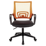 Офисное кресло с основанием из черного пластика Desk chairs Orange варинант исполнения - 2 | Loft Concept в Перми