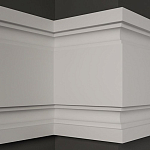 Гладкий молдинг MT-40 варинант исполнения - 1 | Loft Concept в Перми