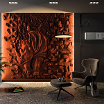 Барельеф RHINOCER варинант исполнения - 1 | Loft Concept в Перми