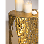 Столик дизайнерский Copper streaks варинант исполнения - 7 | Loft Concept в Перми