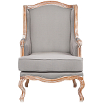 Кресло из массива бука светло-серое Solid Luxury варинант исполнения - 1 | Loft Concept в Перми