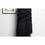 Напольная лампа черная с текстильными элементами "ЯРВИ" варинант исполнения - 4 | Loft Concept в Перми