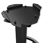 Барный стул вращающийся со спинкой Бежевый Велюр Vendramin Chair варинант исполнения - 6 | Loft Concept в Перми