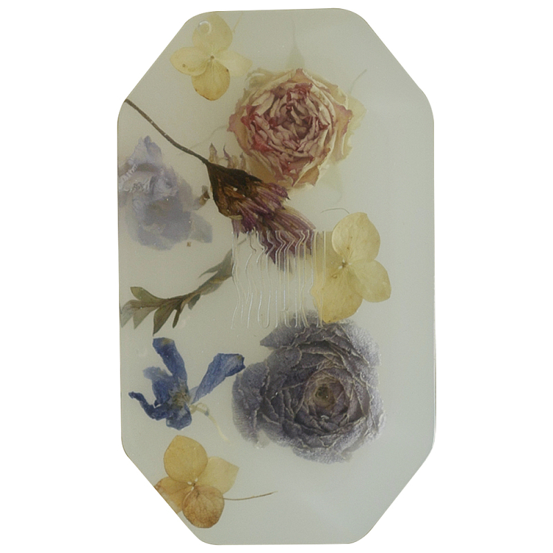 Шкатулка из эпоксидной смолы с цветами белая Epoxy Resin Flowers Box White Белый Мульти Шкатулка из эпоксидной смолы с цветами белая Epoxy Resin Flowers Box White Белый Мульти в Перми | Loft Concept