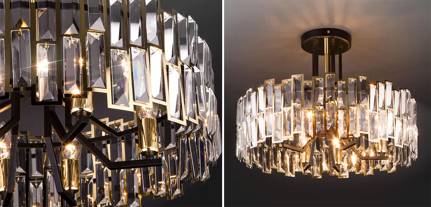 Потолочная люстра Darkness Chandelier gold 53 Потолочная люстра Darkness Chandelier gold 53 - Loft-Concept в Перми