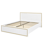 Кровать двуспальная белая Antique Order варинант исполнения - 1 | Loft Concept в Перми