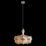 Подвесной светильник с белым фигурным абажуром и мягкими волнистыми краями Cloud Motion  варинант исполнения - 5 | Loft Concept в Перми