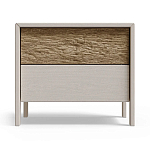 Тумба 2 ящика с подсветкой на рельефном фасаде Warm Industrial варинант исполнения - 6 | Loft Concept в Перми