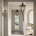 Бра настенное с прозрачным стеклянным абажуром Simple Pure Form варинант исполнения - 4 | Loft Concept в Перми