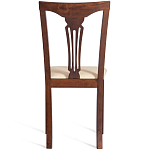 Стул деревянный с узором ручной работы Espresso варинант исполнения - 6 | Loft Concept в Перми