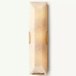 Бра прямоугольное высокое с мраморным плафоном Calling to Shine варинант исполнения - 1 | Loft Concept в Перми