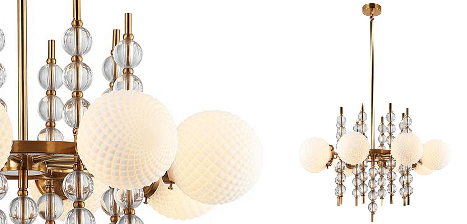 Люстра Addelyn Chandelier 8 lamp Люстра Addelyn Chandelier 8 lamp - Loft-Concept в Перми