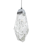 Подвесной светильник Soar Hanging Lamp Silver Transparent Прозрачный варинант исполнения - 1 | Loft Concept в Перми