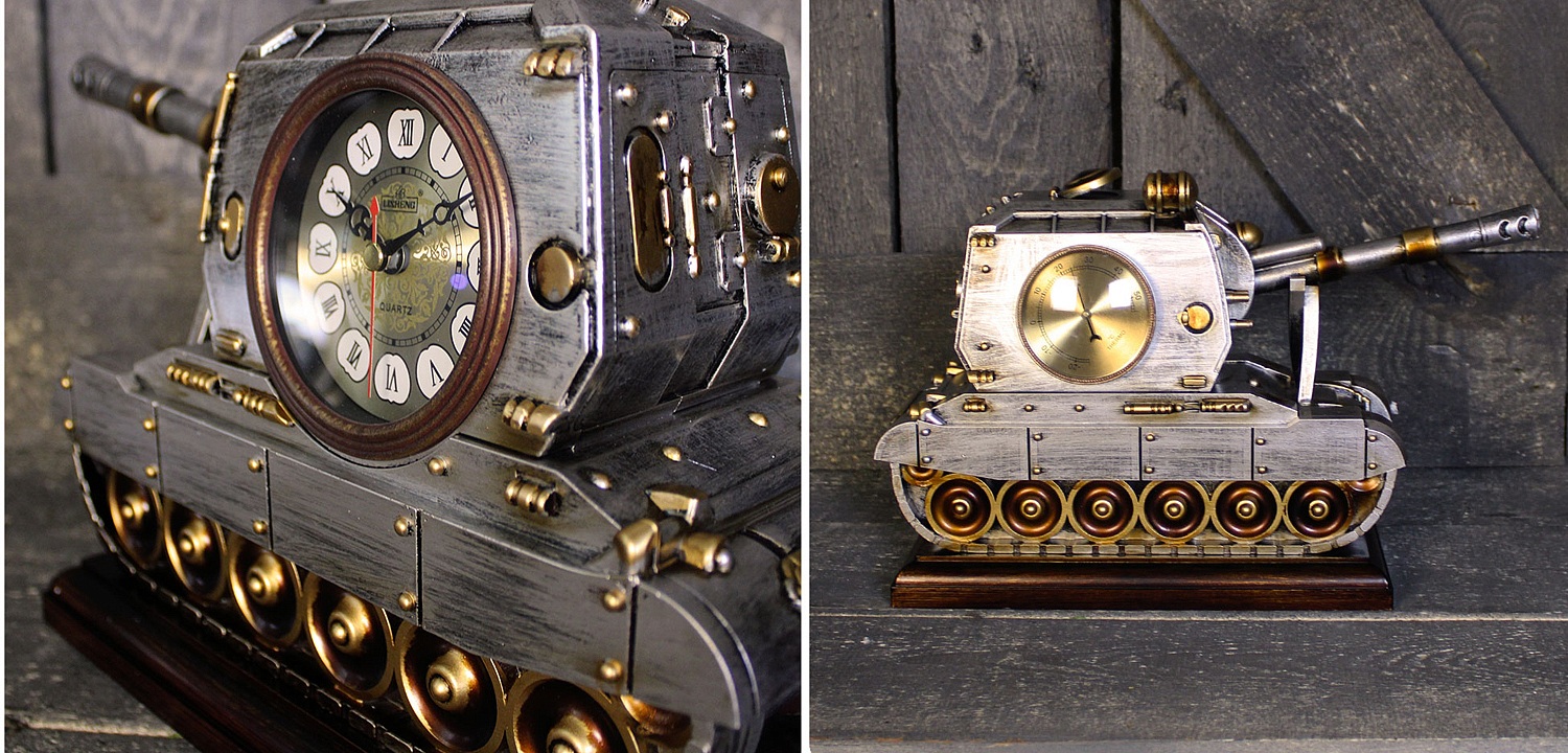 Часы Tank Clock Часы Tank Clock - Loft-Concept в Перми