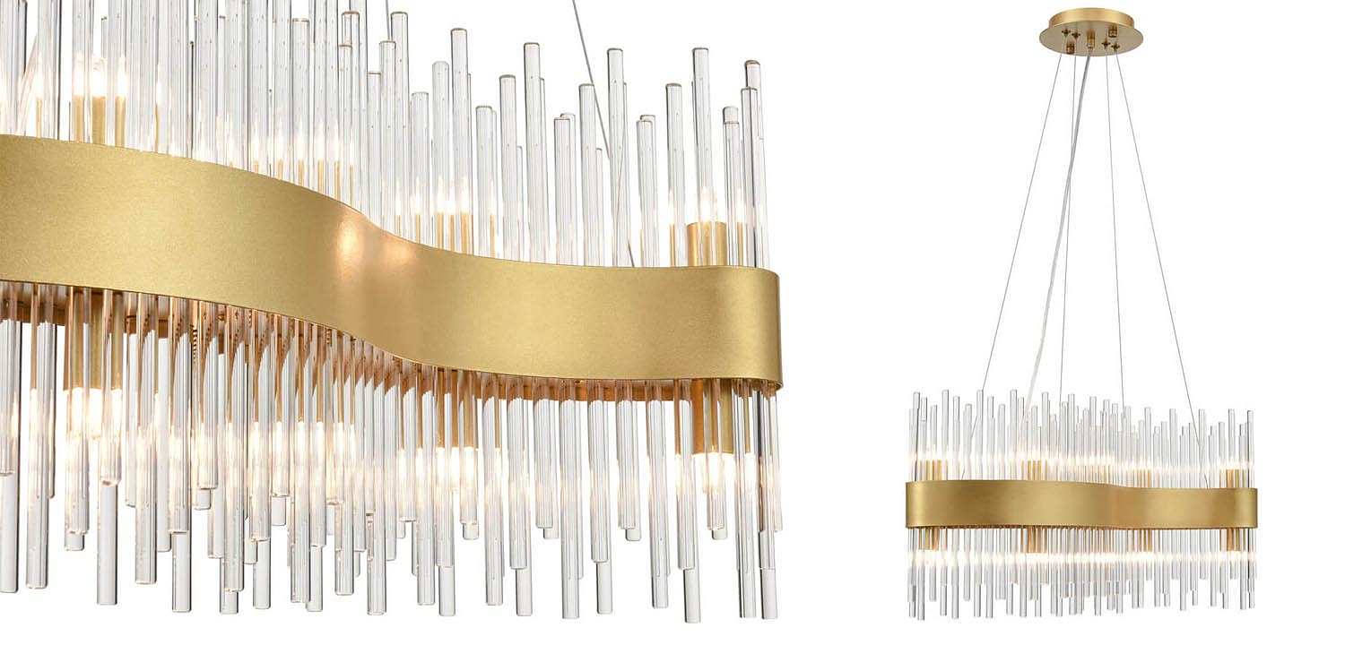 Люстра Nembus Chandelier 60 gold Люстра Nembus Chandelier 60 gold - Loft-Concept в Перми