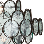 Люстра с каскадом из круглых стеклянных дисков Small Round Sequins варинант исполнения - 1 | Loft Concept в Перми