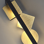 Светодиодное бра цвета античной бронзы Suprematism варинант исполнения - 2 | Loft Concept в Перми