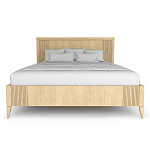 Кровать двуспальная с ортопедическим основанием Harper Line варинант исполнения - 5 | Loft Concept в Перми