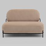 Диван Стоун велюр рельефный бежевый варинант исполнения - 5 | Loft Concept в Перми