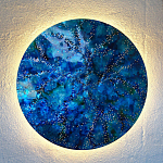 Светильник настенный «Голубая Планета» варинант исполнения - 2 | Loft Concept в Перми