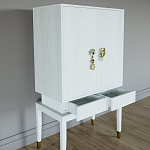 Кабинетный шкаф Elsa Dreams White с 2-мя ящиками варинант исполнения - 2 | Loft Concept в Перми