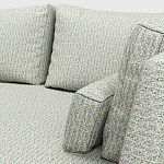 Мебельная ткань Шенилл голубой цвет 142 см T4-52 варинант исполнения - 5 | Loft Concept в Перми