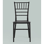 Стул Chiavari пластик черный варинант исполнения - 4 | Loft Concept в Перми