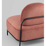 Кресло Стоун велюр рельефный коралловый варинант исполнения - 3 | Loft Concept в Перми