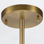 Потолочный светильник латунного цвета с цилиндрическим белым матовым плафоном Elstead Lighting варинант исполнения - 6 | Loft Concept в Перми