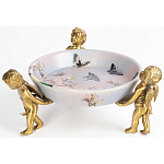 Блюдо фарфоровое Трио ангелов Joy варинант исполнения - 2 | Loft Concept в Перми