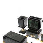 Настольный письменный набор из нефрита в подарочной коробке Victorious варинант исполнения - 8 | Loft Concept в Перми