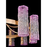 Люстра круглая с текстурными цилиндрическими плафонами Glimpse варинант исполнения - 3 | Loft Concept в Перми