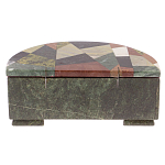 Шкатулка с зеркалом из натуральных камней Stone Casket варинант исполнения - 4 | Loft Concept в Перми