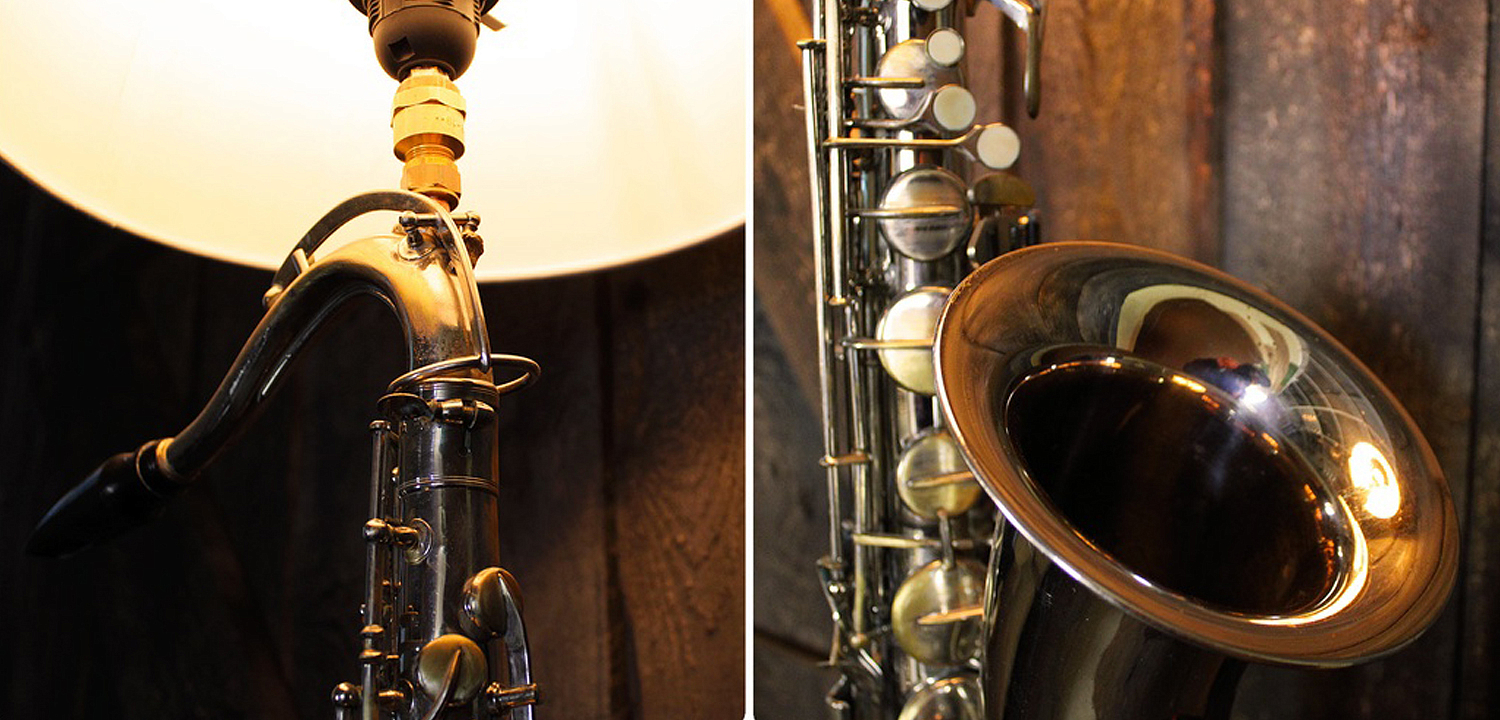 Настольная лампа Saxophone Настольная лампа Saxophone - Loft-Concept в Перми