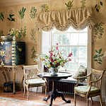 Обои ручная роспись Botanical Studies Linnaeus colourway варинант исполнения - 2 | Loft Concept в Перми