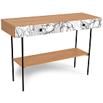 Консоль с принтом на ящиках Elise Console Table варинант исполнения - 10 | Loft Concept в Перми