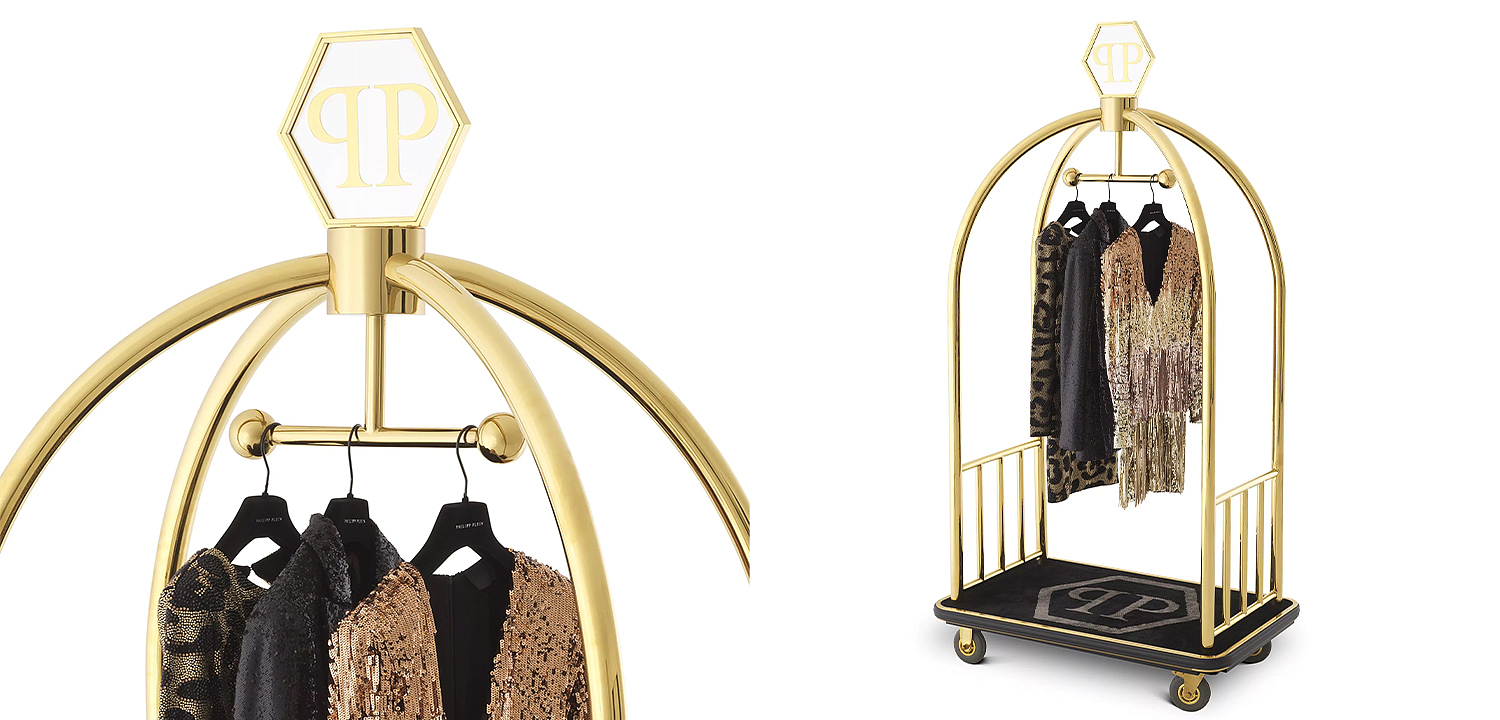 Вешалка для одежды Philipp Plein Hotel Trolley Heaven Вешалка для одежды Philipp Plein Hotel Trolley Heaven - Loft-Concept в Перми