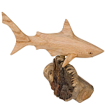 Статуэтка из дерева акула Animals of the World варинант исполнения - 5 | Loft Concept в Перми