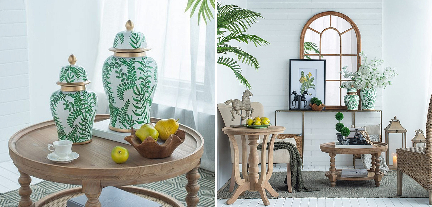 Ваза с крышкой Green Plant Vase Ваза с крышкой Green Plant Vase - Loft-Concept в Перми