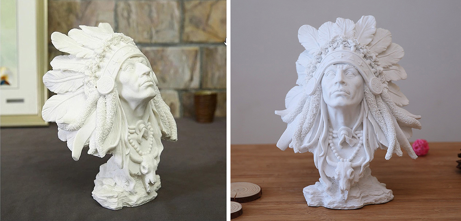 Native american indian figurine A Native american indian figurine A - Loft-Concept в Перми