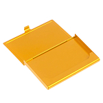 Визитница карманная металлическая с гравюрой Герба России в подарочной коробке Gold Metal Business Card Holders варинант исполнения - 2 | Loft Concept в Перми